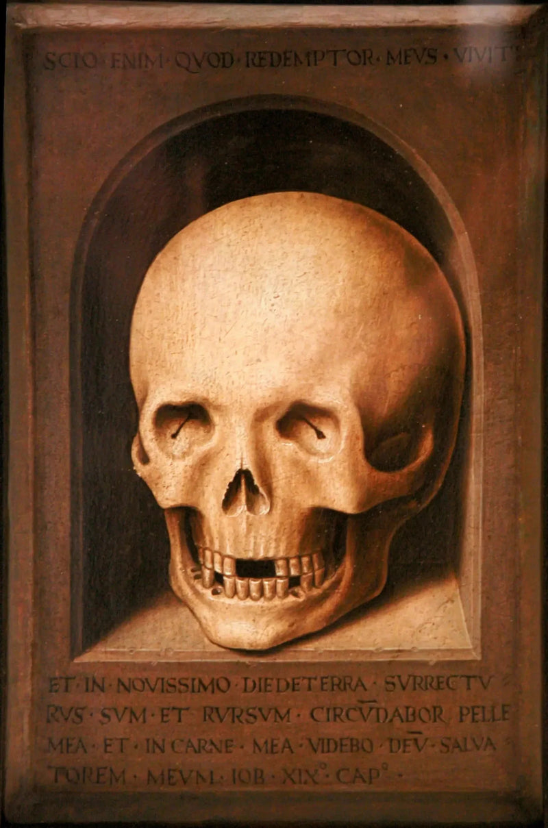 Bir Kafatası - Hans Memling