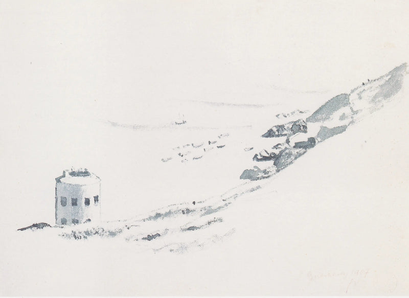 Guernsey'de Martello turu - Félix Vallotton