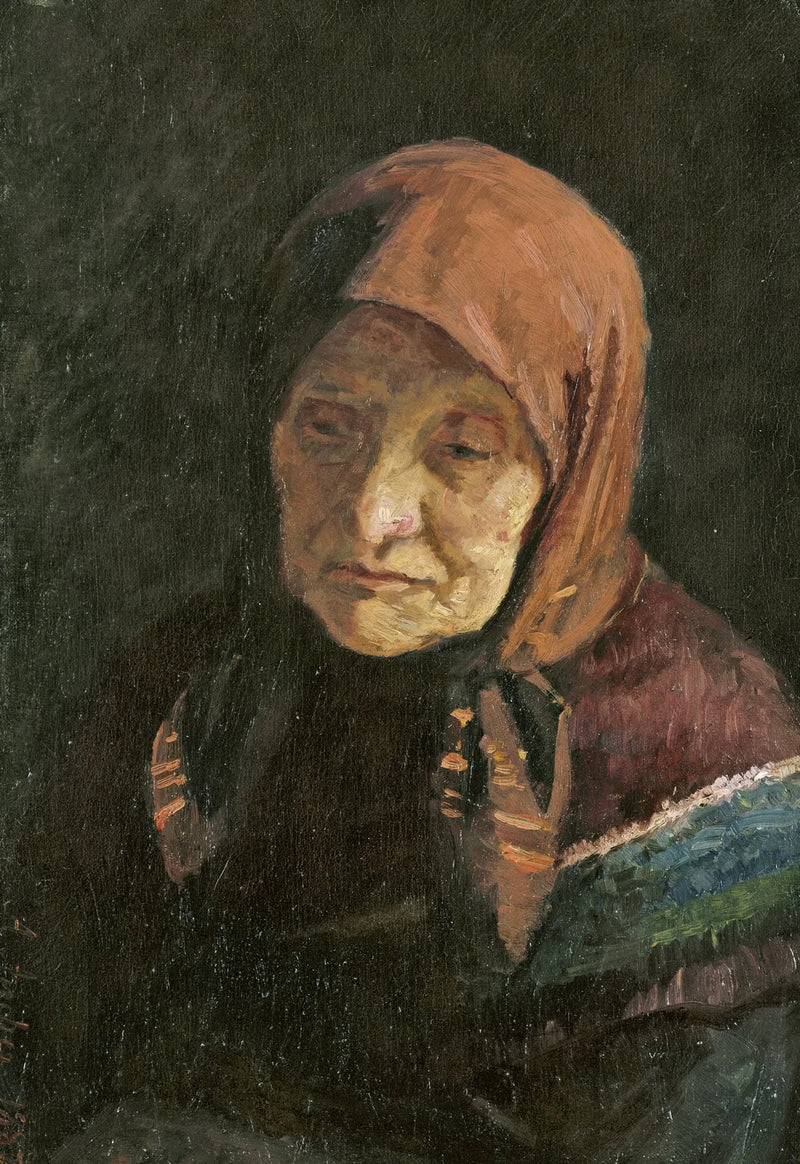 Bir Balıkçı Kadını - Anna Ancher