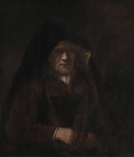 Yaşlı Bir Kadın - Rembrandt