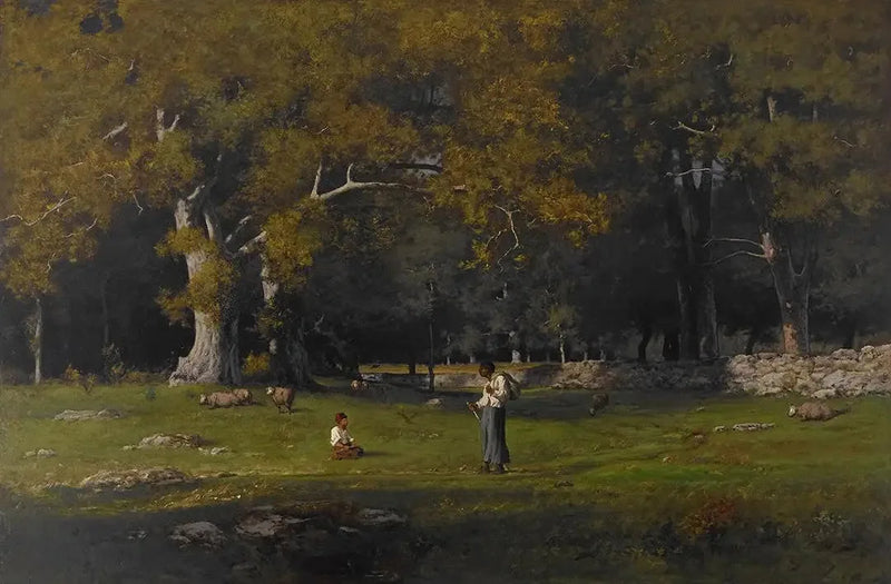 Eski Bir Yol - George Inness