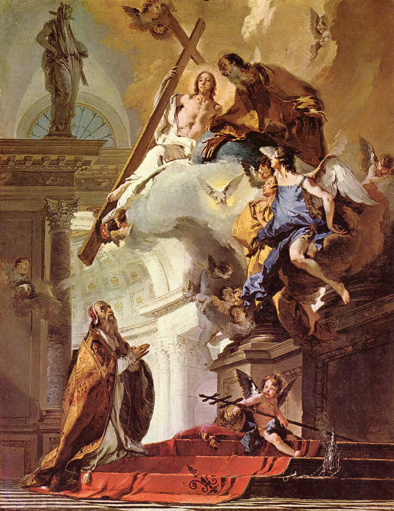 Üçleme Görüşü - Giovanni Battista Tiepolo