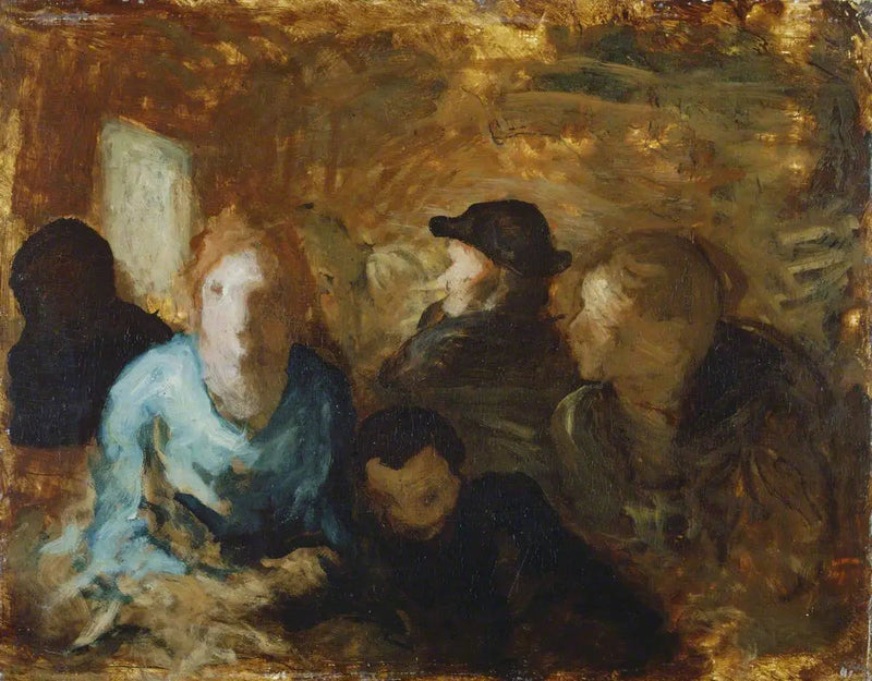 Üçüncü sınıf bir araba - Honoré Daumier