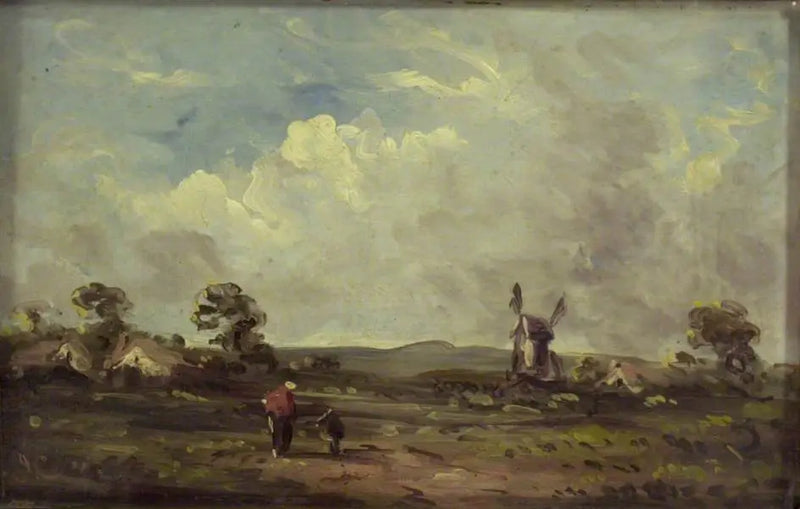 Suffolk'ta Bir Manzara - John Constable