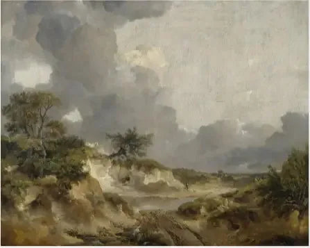 Suffolk'ta Bir Manzara - Thomas Gainsborough