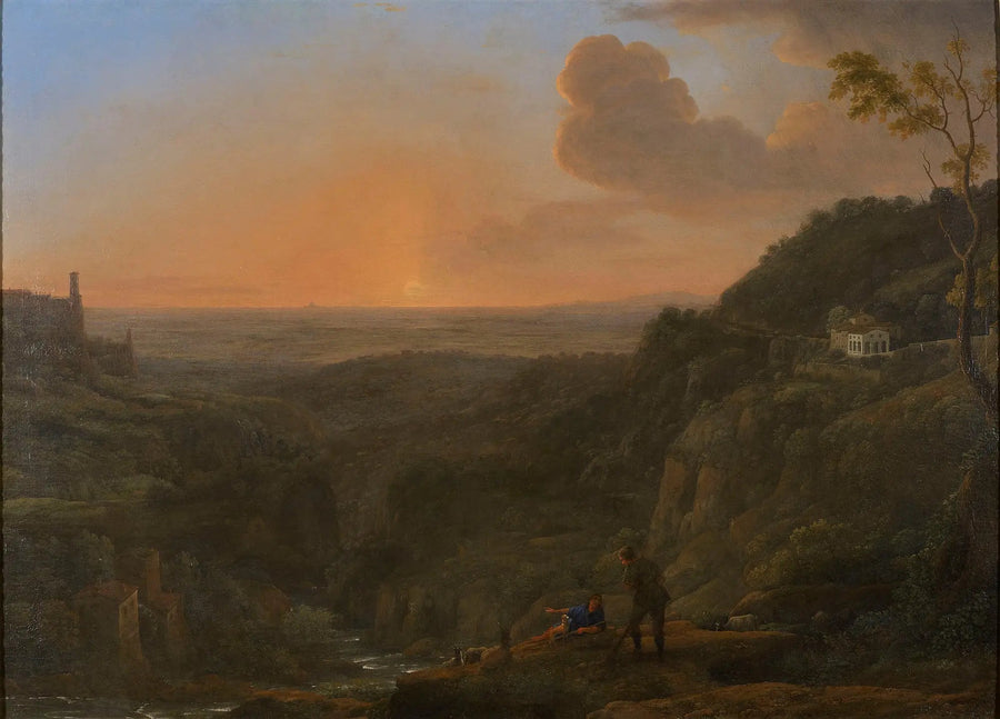 Tivoli'den Kırsal Manzara - Claude Lorrain