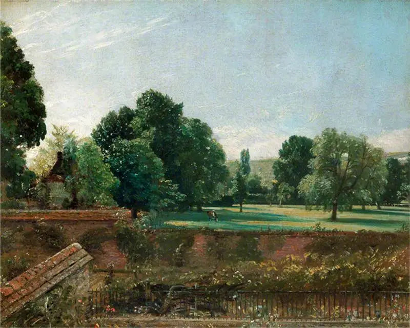 Fisher Başrahibi'nin evinden Salisbury manzarası - John Constable