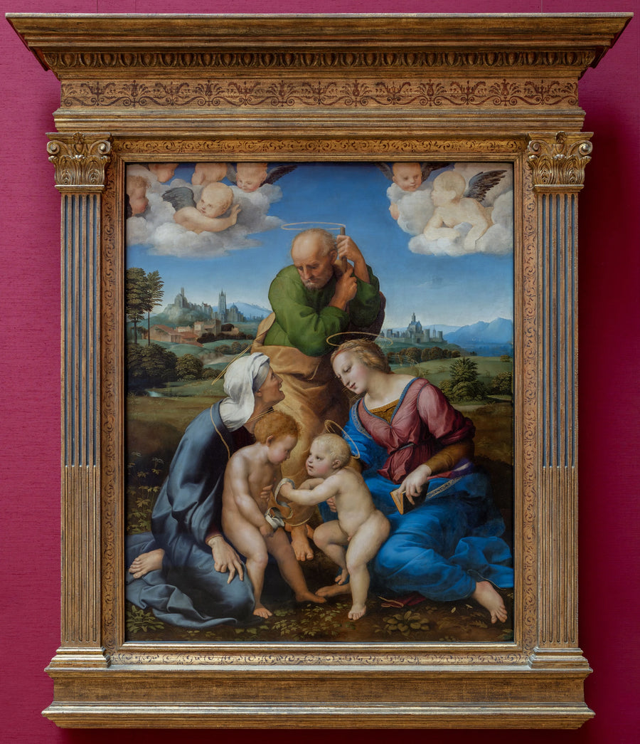 Kutsal Aile ve Aziz Yahya - Raphael Sanzio