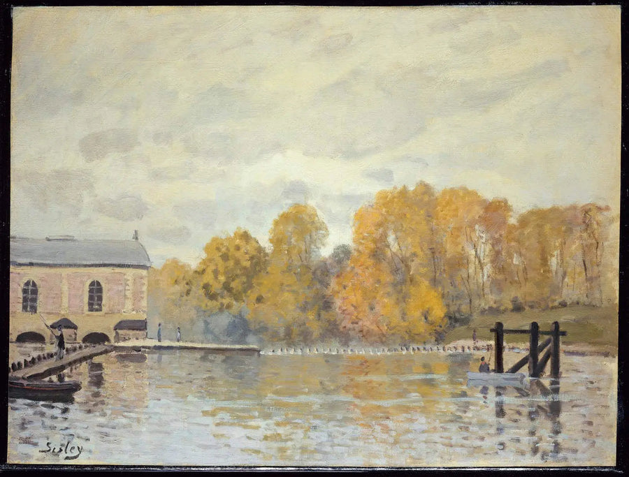 Marly Su Fabrikası - Alfred Sisley