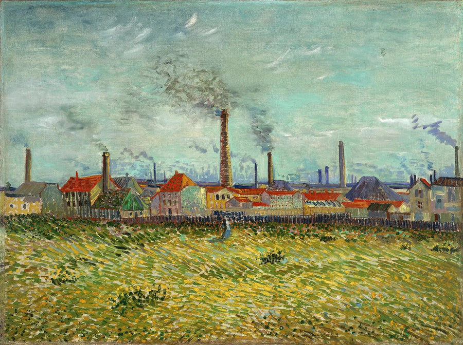 Asnières Fabrikaları - Vincent van Gogh