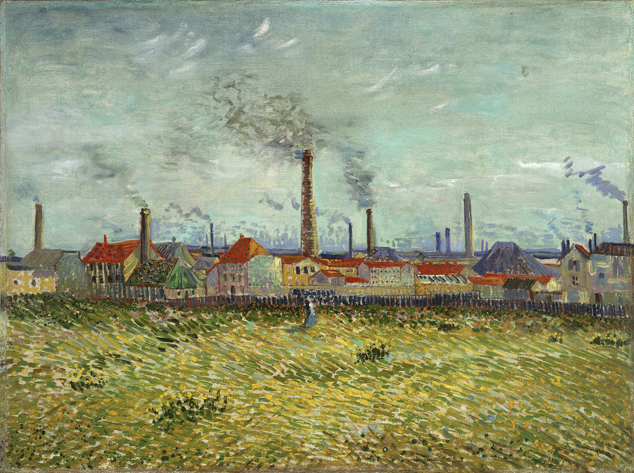 Asnières Fabrikaları - Vincent van Gogh