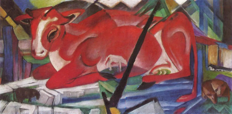 Dünyanın İneği - Franz Marc