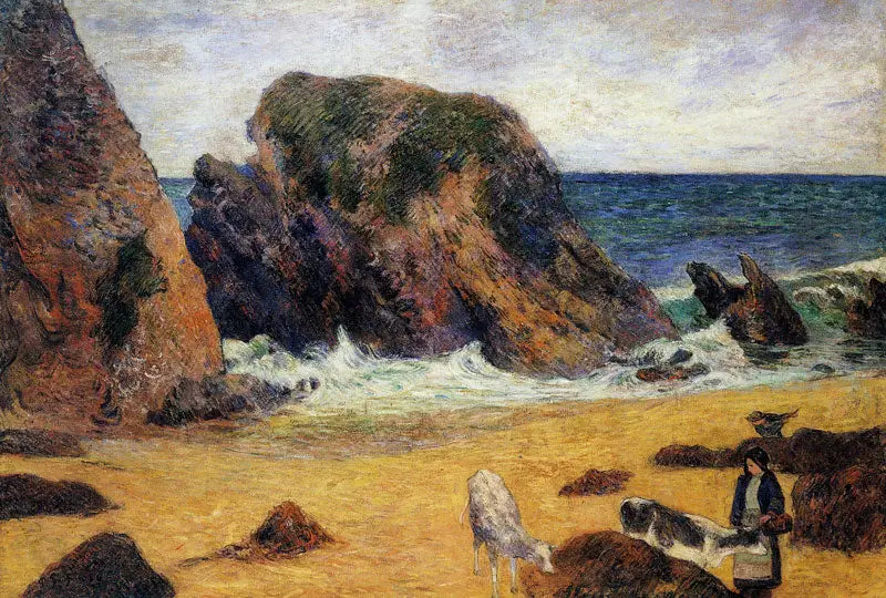 Denizdeki İnekler - Paul Gauguin