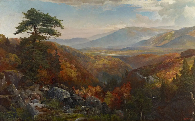Catawissa Vadisi Sonbaharda - Thomas Moran