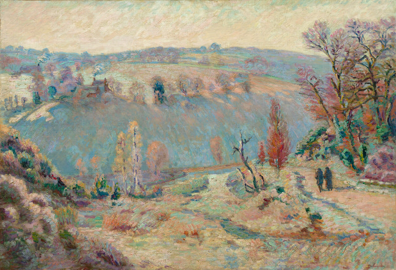 Pont Charraud'daki Sédelle Vadisi: Beyaz Jel - Armand Guillaumin