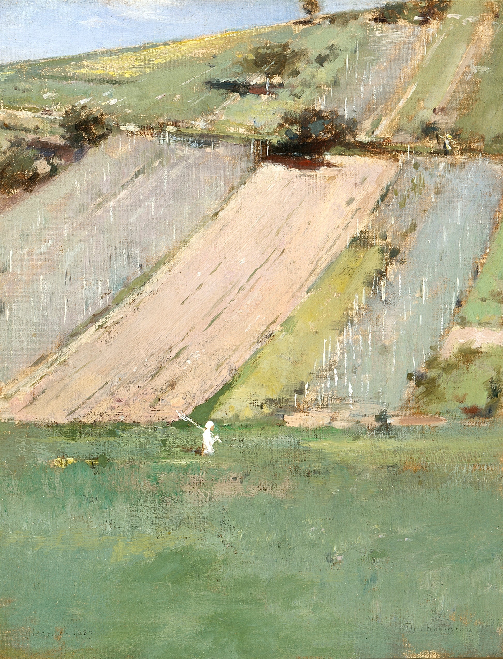 Vallée de la Seine, Giverny - Theodore Robinson