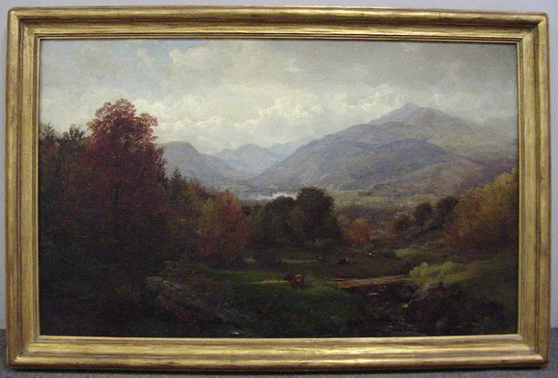 Vallée du Bouquet, Adirondack Dağları - William Trost Richards