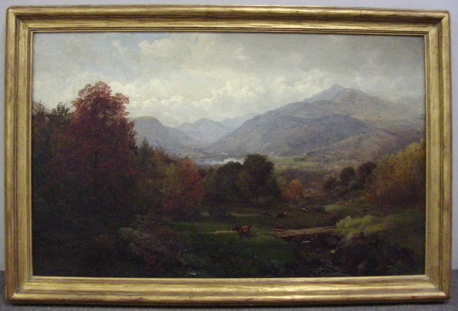 Vallée du Bouquet, Adirondack Dağları - William Trost Richards