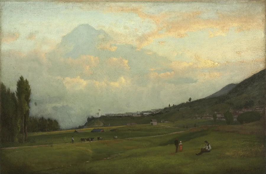 Vallée du Cadore, İtalya - George Inness