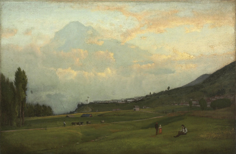 Vallée du Cadore, İtalya - George Inness
