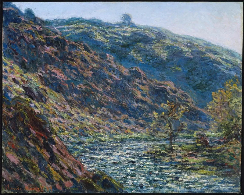 Petite Creuse Vadisi W1230 - Claude Monet