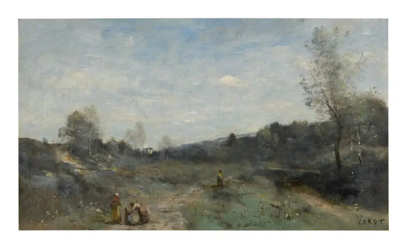 Açık Vadiler - Jean-Baptiste Camille Corot