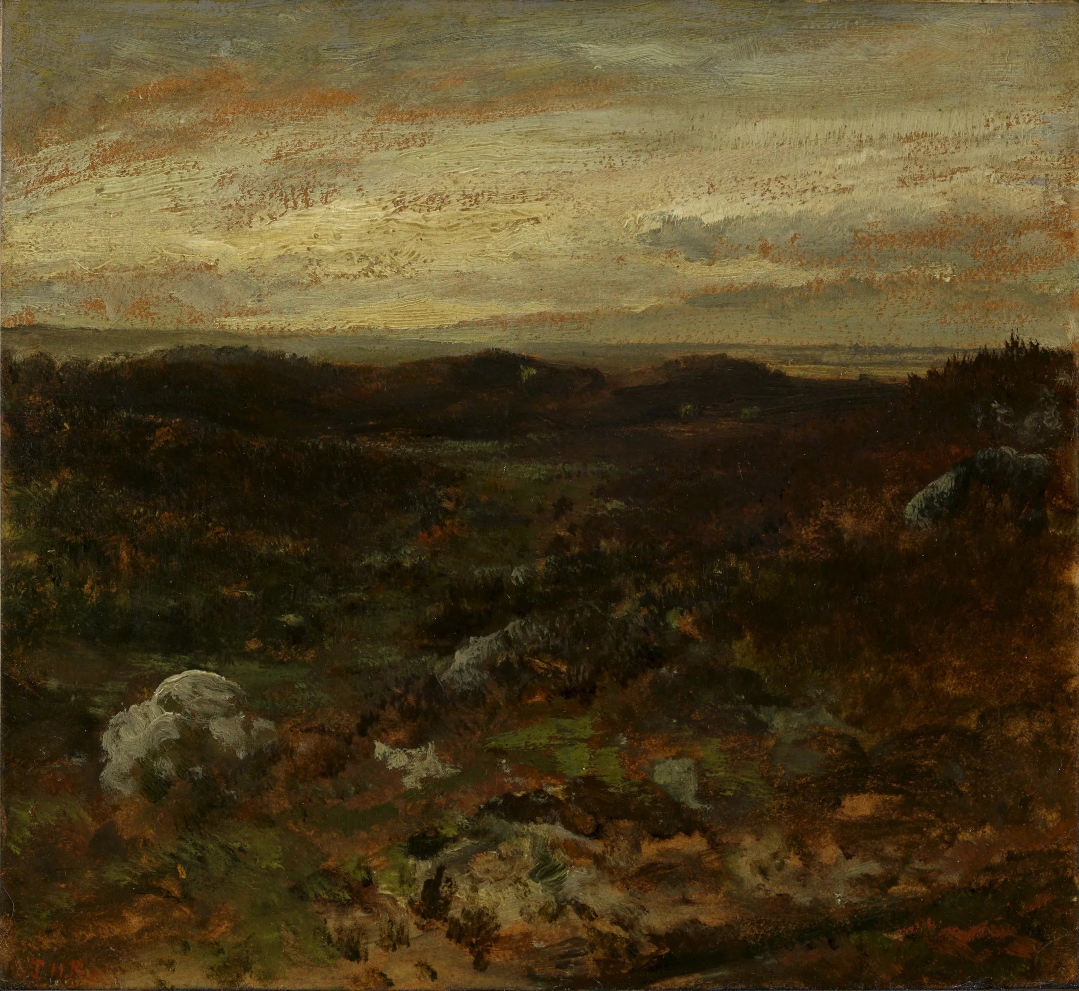 Vallei van Aprémont - Théodore Rousseau image 1 tableau peint à l’huile sur toile