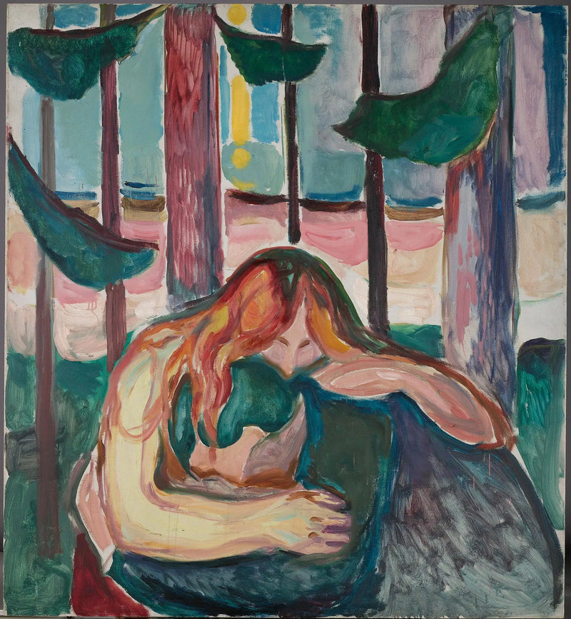 Ormanda Vampir - Edvard Munch
