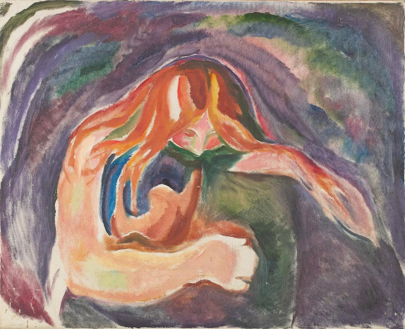 Vampir - Edvard Munch