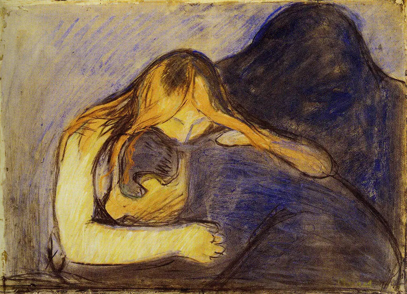 Vampir - Edvard Munch