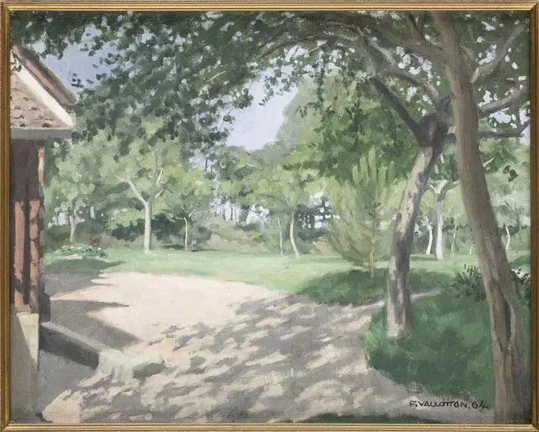 Varengeville, bahçe, sabah - Félix Vallotton
