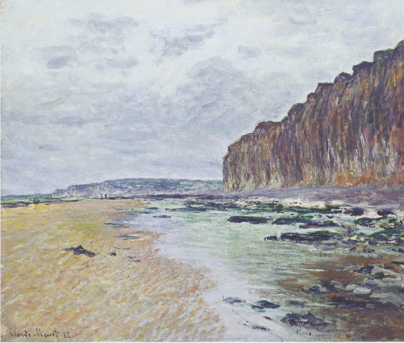 Varengeville, alçak gelgit - Claude Monet