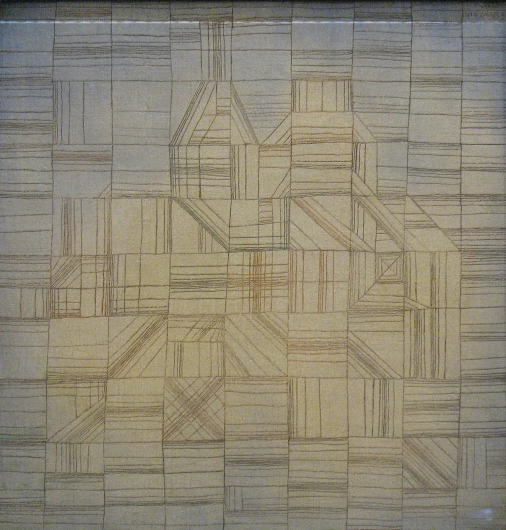 Variations (Motif Progressif) - Paul Klee image 1 reproduction artisanale de tableau