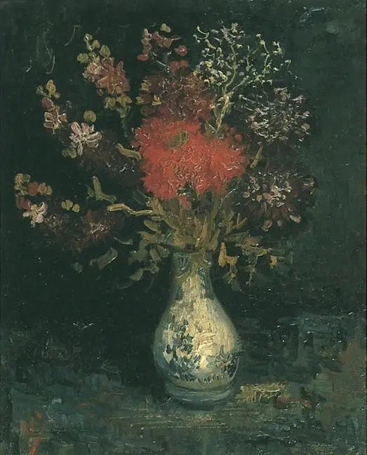 Çiçekli Vazo - Vincent van Gogh