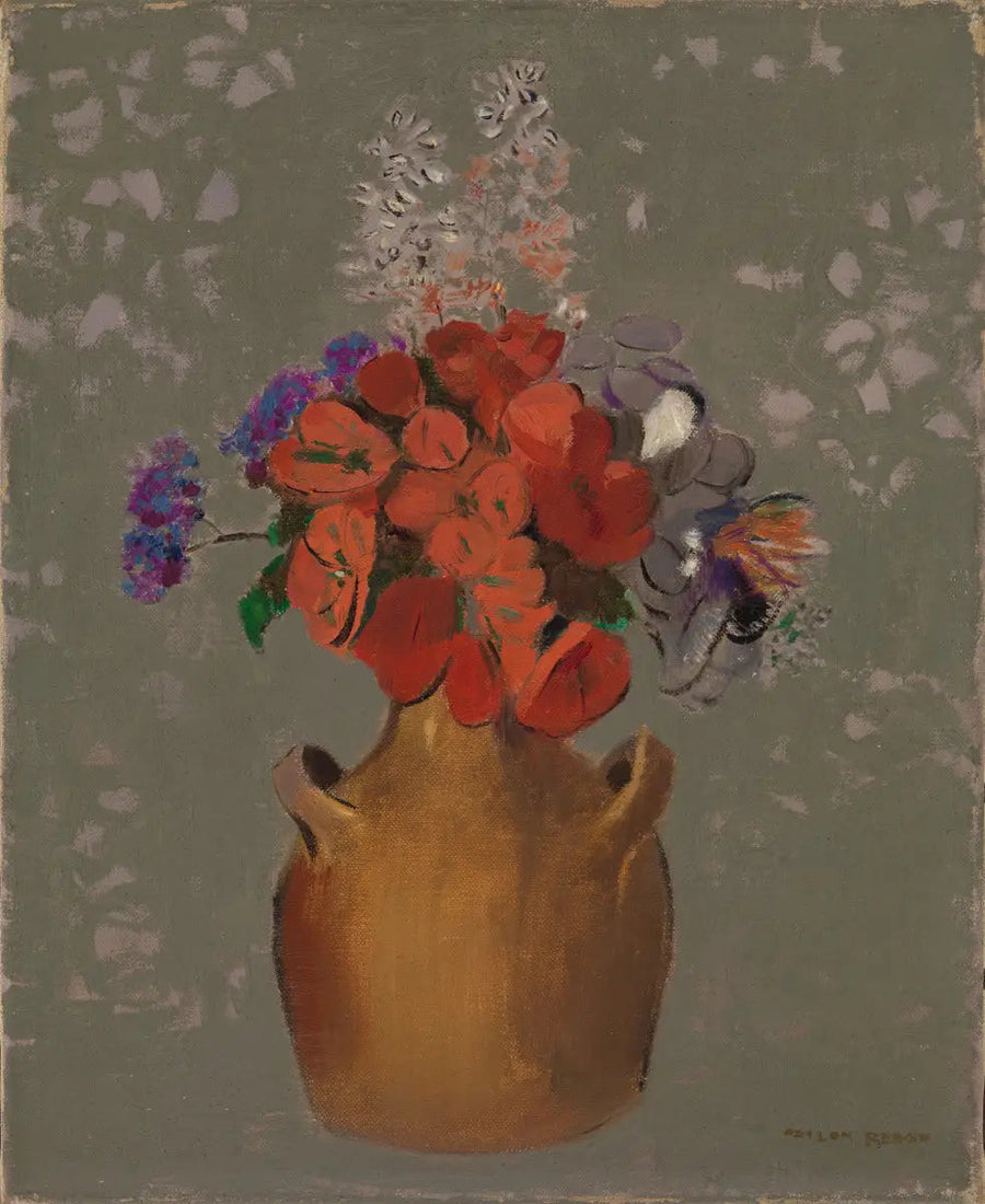 Çiçek Vazosu - Odilon Redon