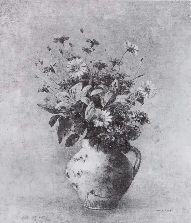 Çiçek Vazosu - Odilon Redon
