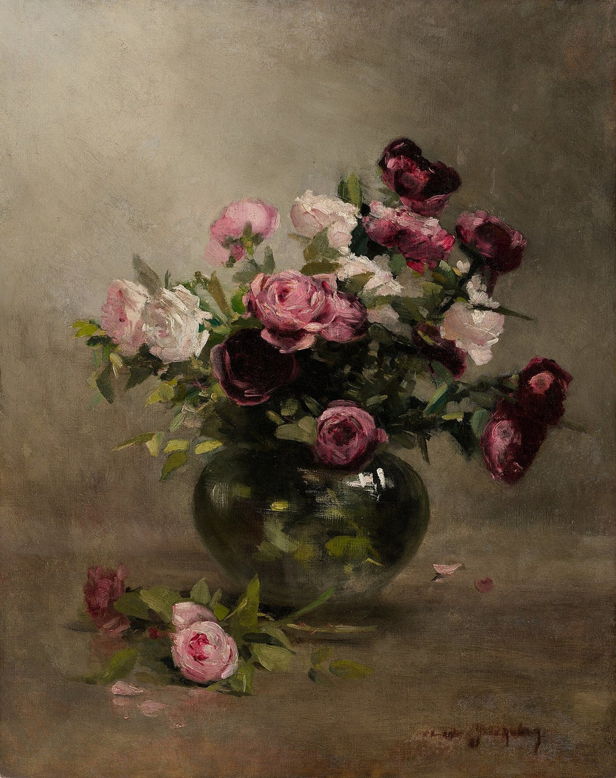 Gül Vazosu - Eva Gonzalès