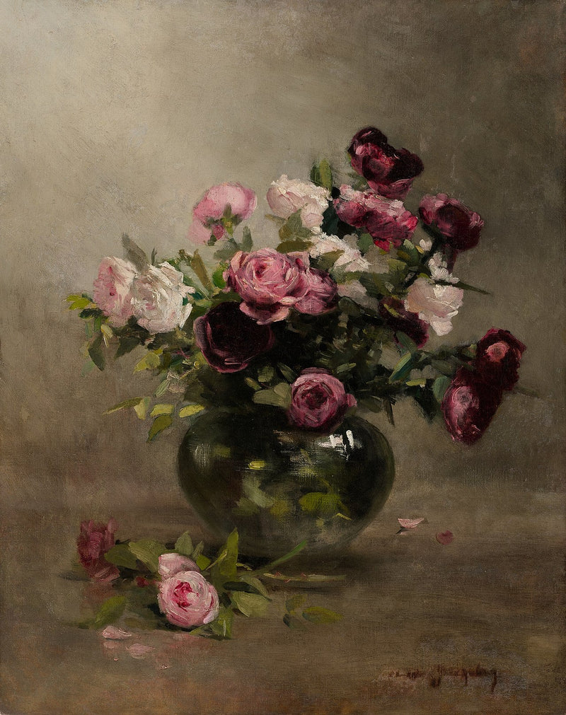 Gül Vazosu - Eva Gonzalès
