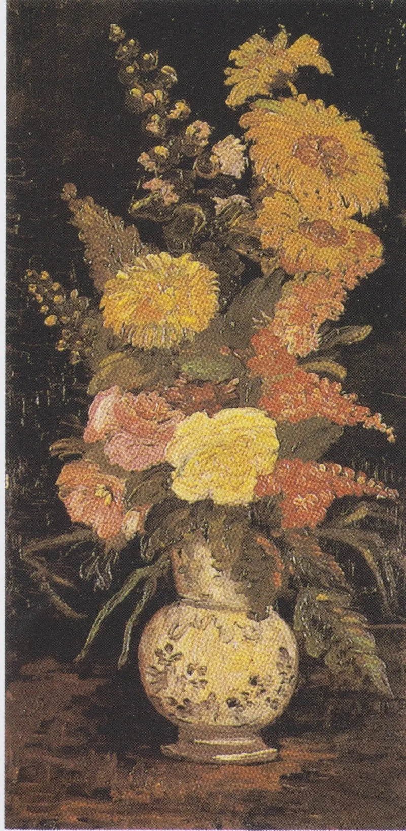 Çiçekli Vazo - Vincent van Gogh