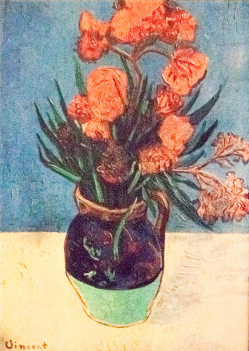 Gül Defnesi Vazosu - Vincent van Gogh