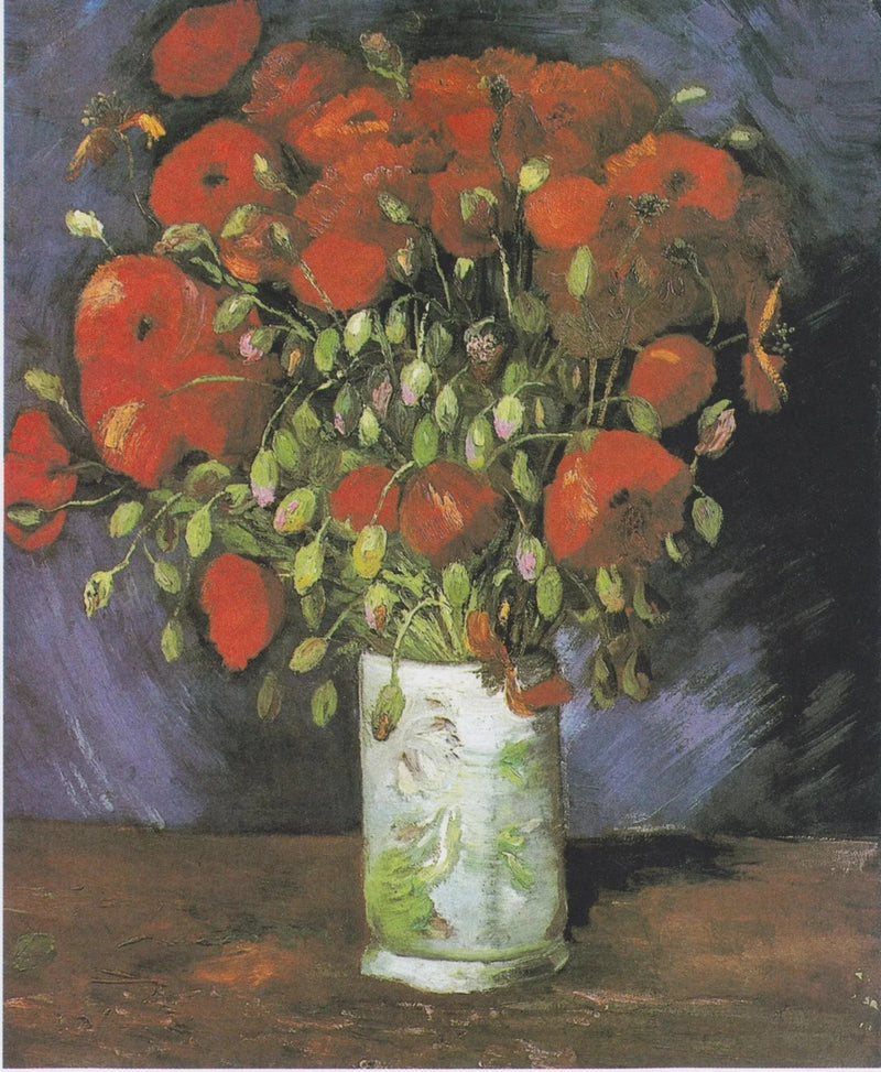Gelincik vazosu - Vincent van Gogh
