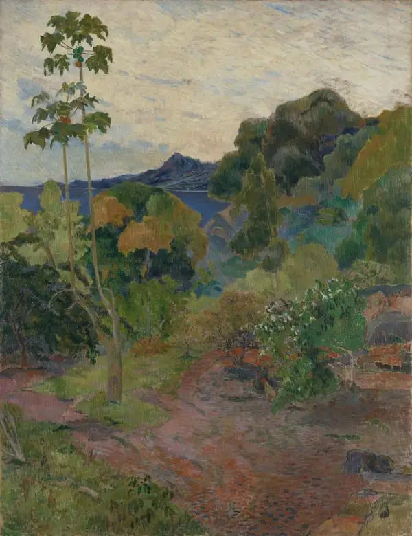 Tropikal Bitki Örtüsü, Martinik - Paul Gauguin