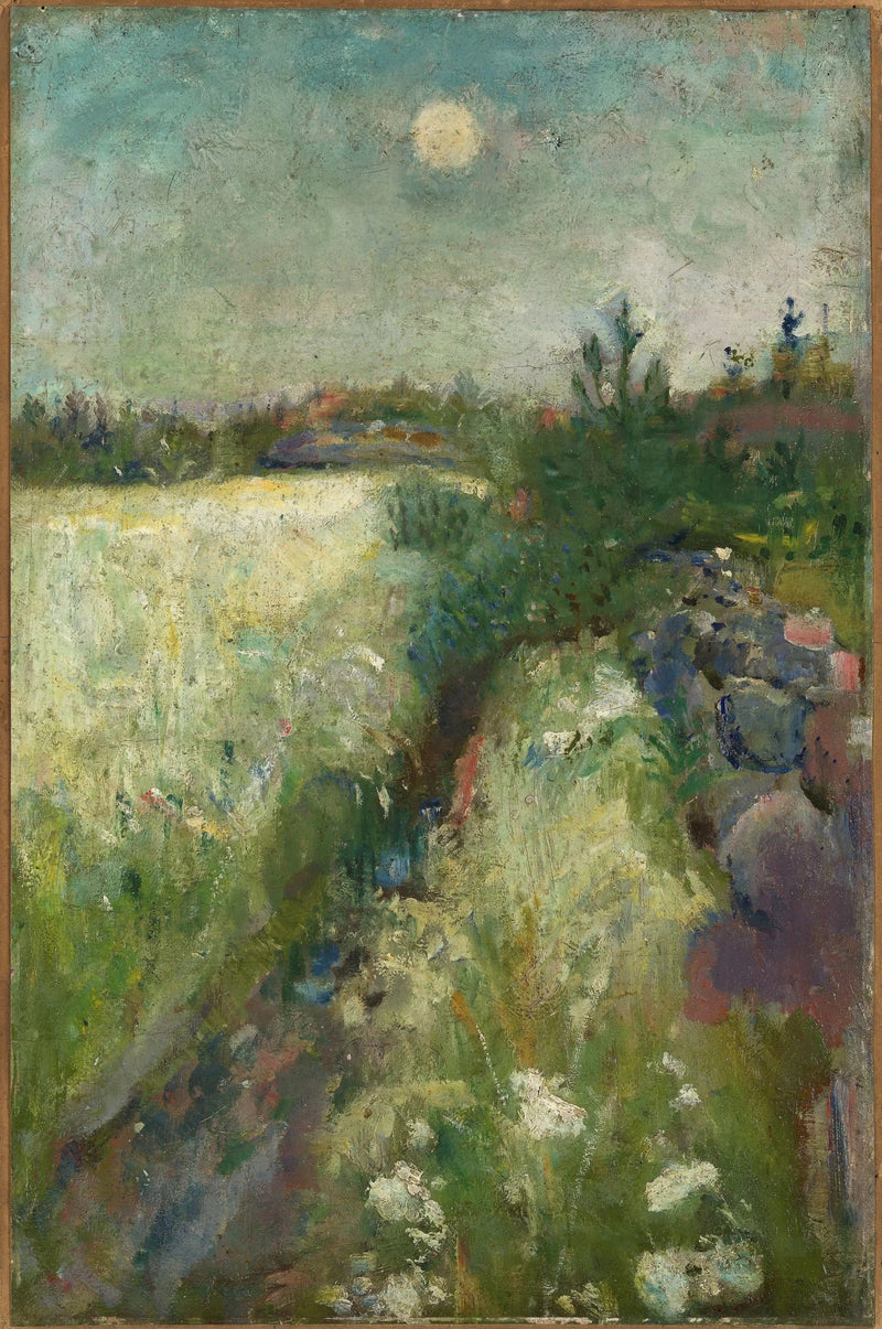 Tønsberg yakınlarındaki Veierland - Edvard Munch