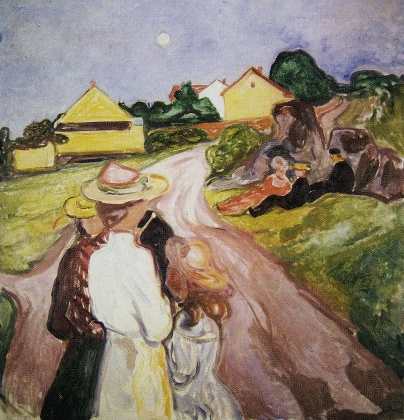 Yaz ortası gece uykusu - Edvard Munch