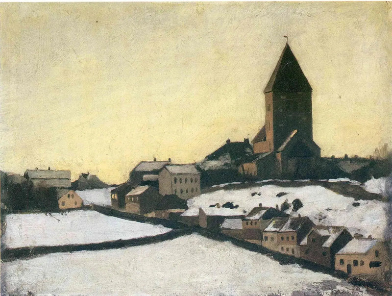 Aker Kilisesi - Edvard Munch