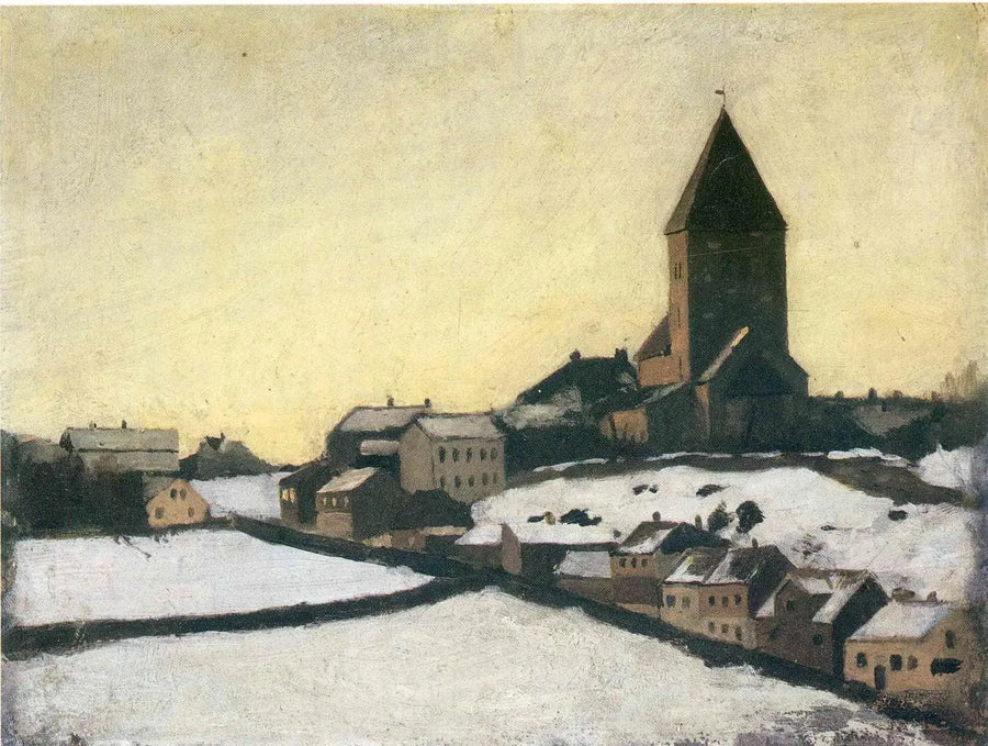Aker Kilisesi - Edvard Munch