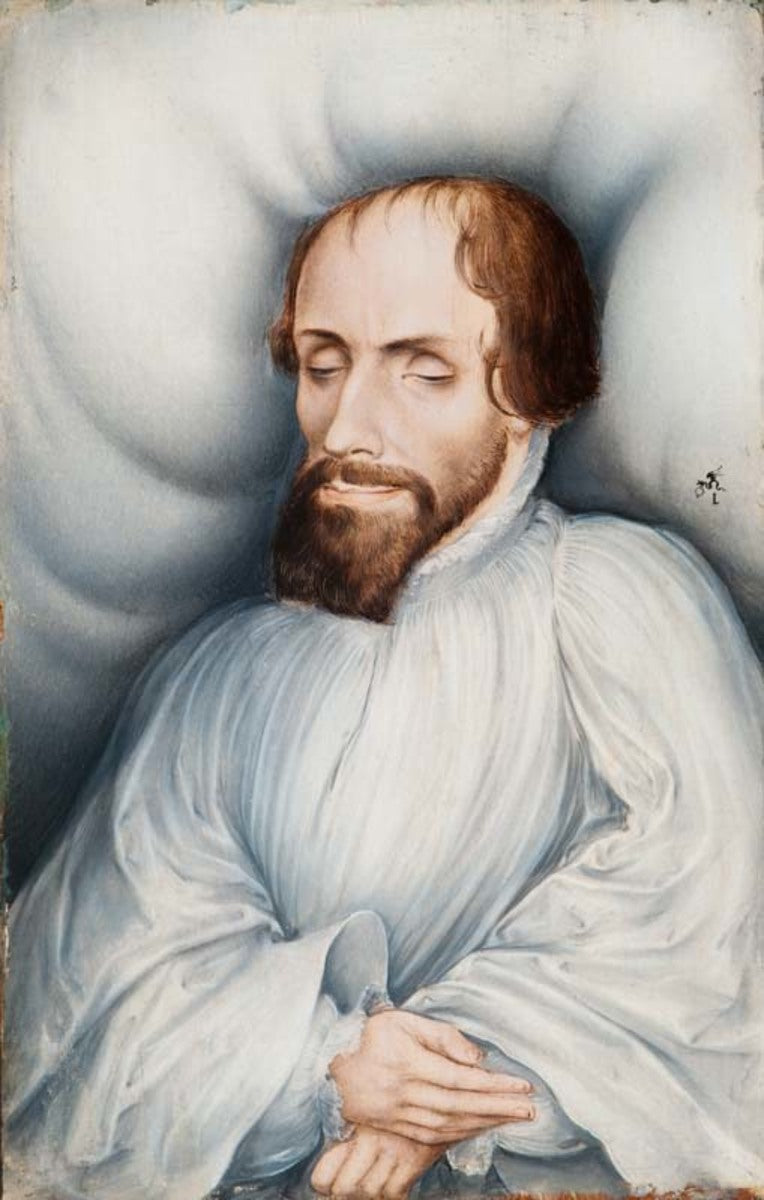 Veit Dietrich Ölüm Yatağında - Lucas Cranach the Elder