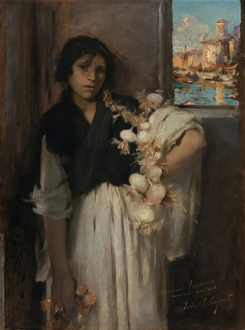 Venedik Soğan Satıcısı - John Singer Sargent