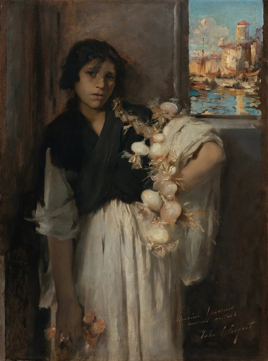 Venedik Soğan Satıcısı - John Singer Sargent