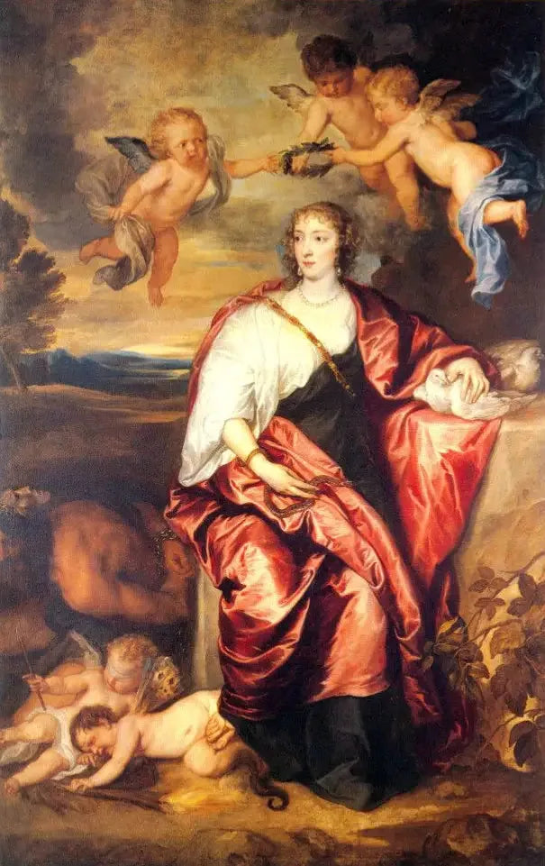 Venetia, Lady Digby Prudence Rolünde - Antoine van Dyck